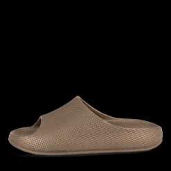 Badslippers KASTANJEBRUIN