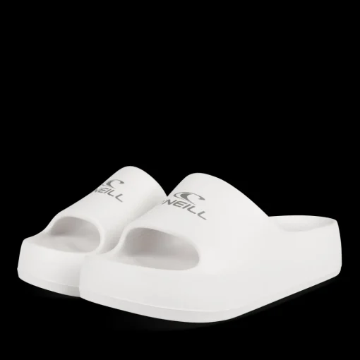 Badslippers WIT