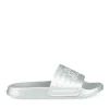 Badslippers ZILVER