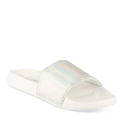 Badslippers ZILVER