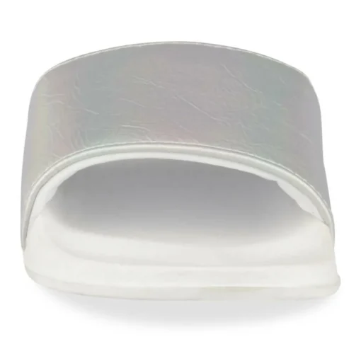 Badslippers ZILVER