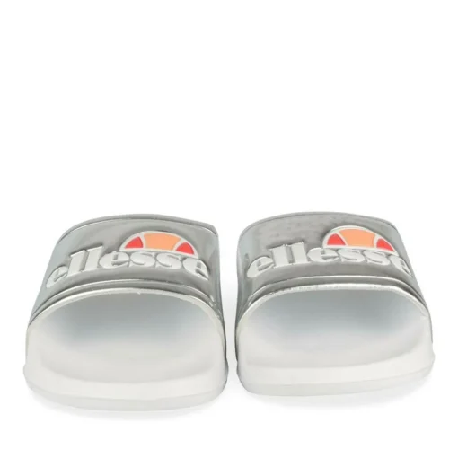 Badslippers ZILVER
