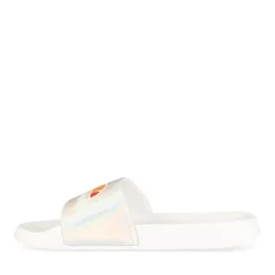 Badslippers ZILVER