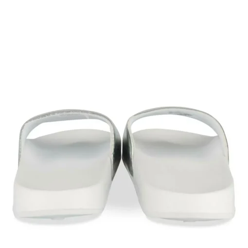 Badslippers ZILVER