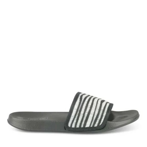 Badslippers ZWART