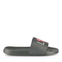 Badslippers ZWART
