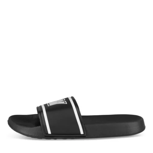 Badslippers ZWART