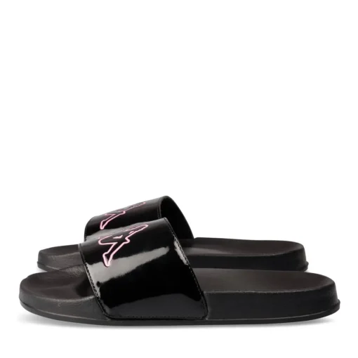 Badslippers ZWART