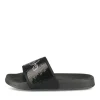 Badslippers ZWART