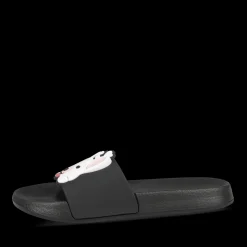 Badslippers ZWART