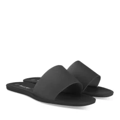 Badslippers ZWART