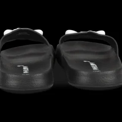 Badslippers ZWART