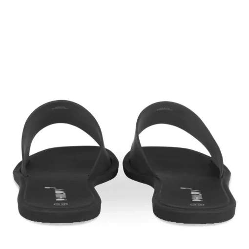 Badslippers ZWART
