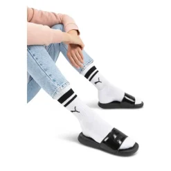 Badslippers ZWART Popcat 20 Wns P
