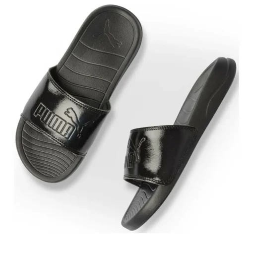 Badslippers ZWART Popcat 20 Wns P
