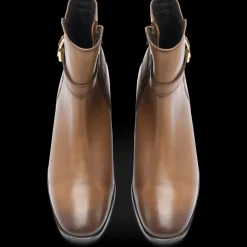 Enkellaarsjes COGNACKLEUR