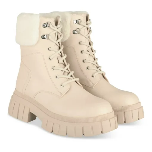 Enkellaarzen BEIGE