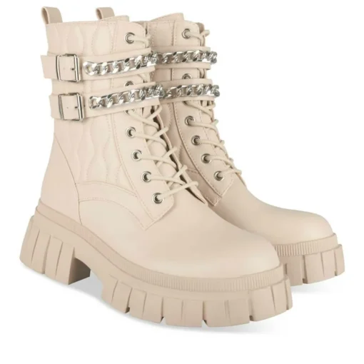 Enkellaarzen BEIGE