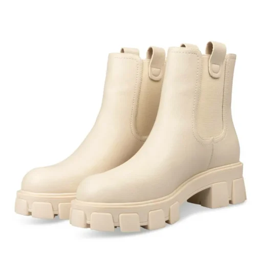 Enkellaarzen BEIGE