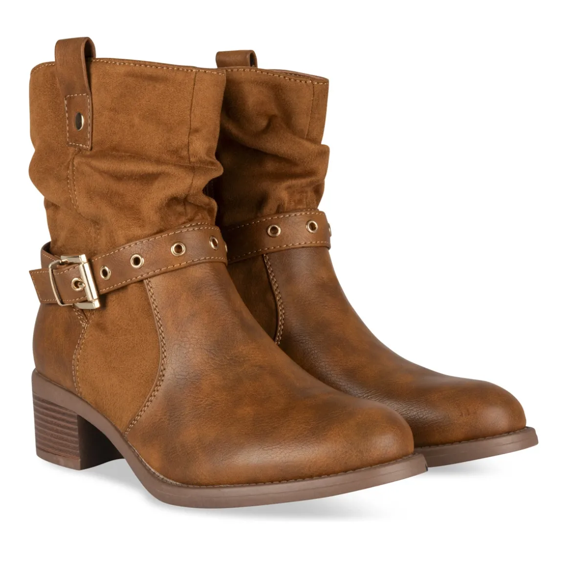 Enkellaarzen COGNACKLEUR