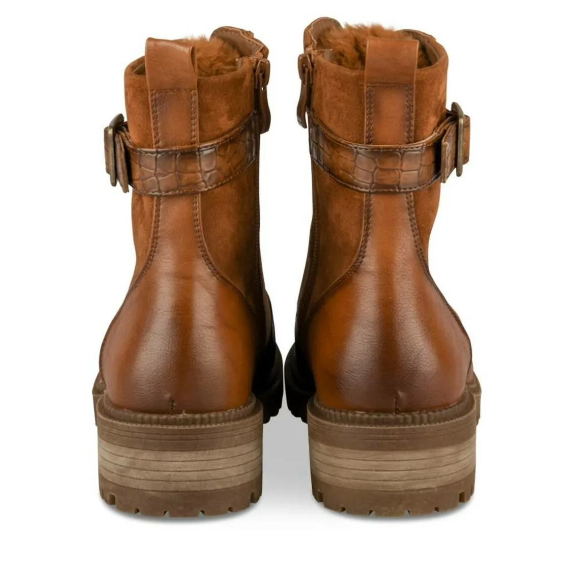 Enkellaarzen COGNACKLEUR