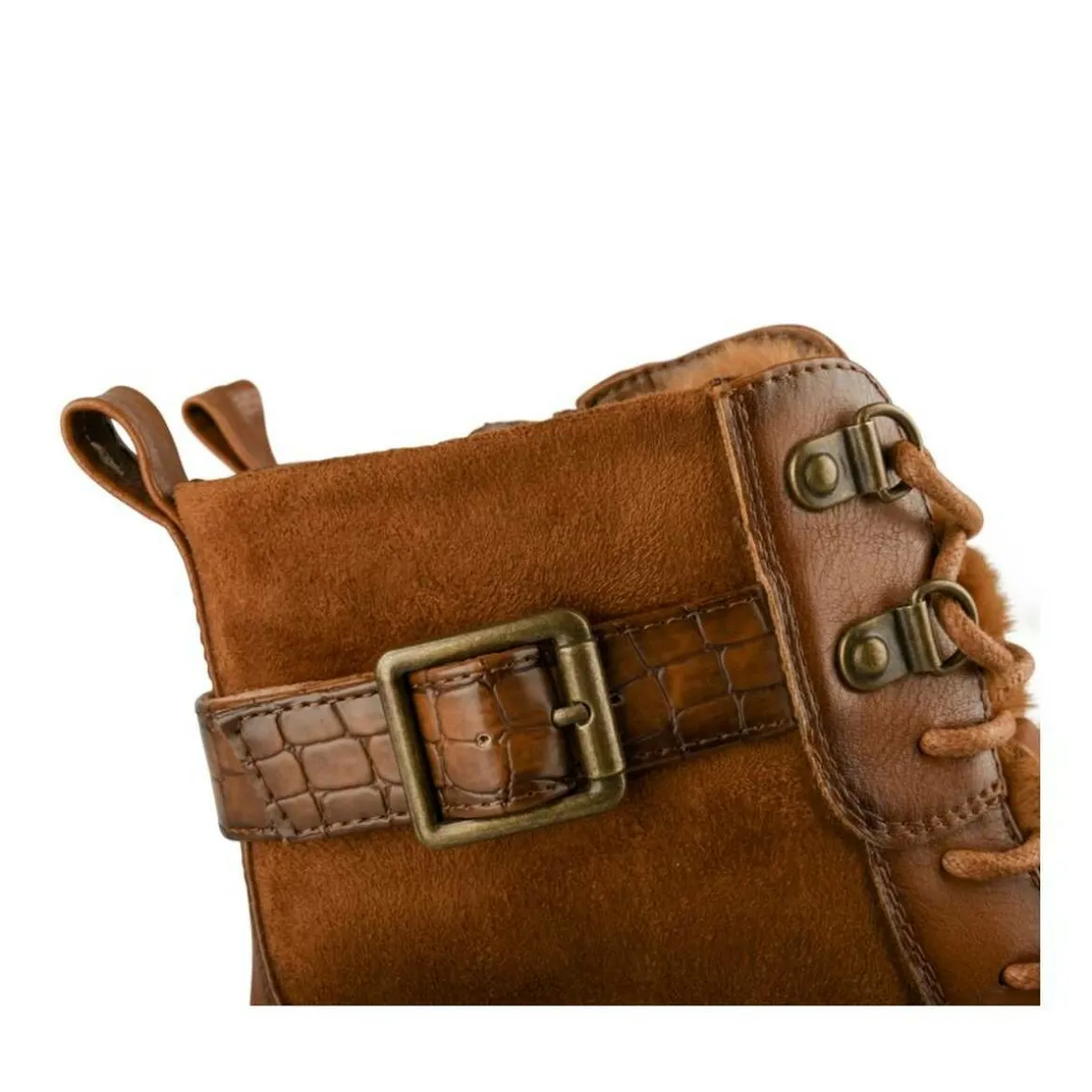 Enkellaarzen COGNACKLEUR