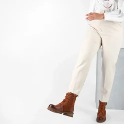 Enkellaarzen COGNACKLEUR