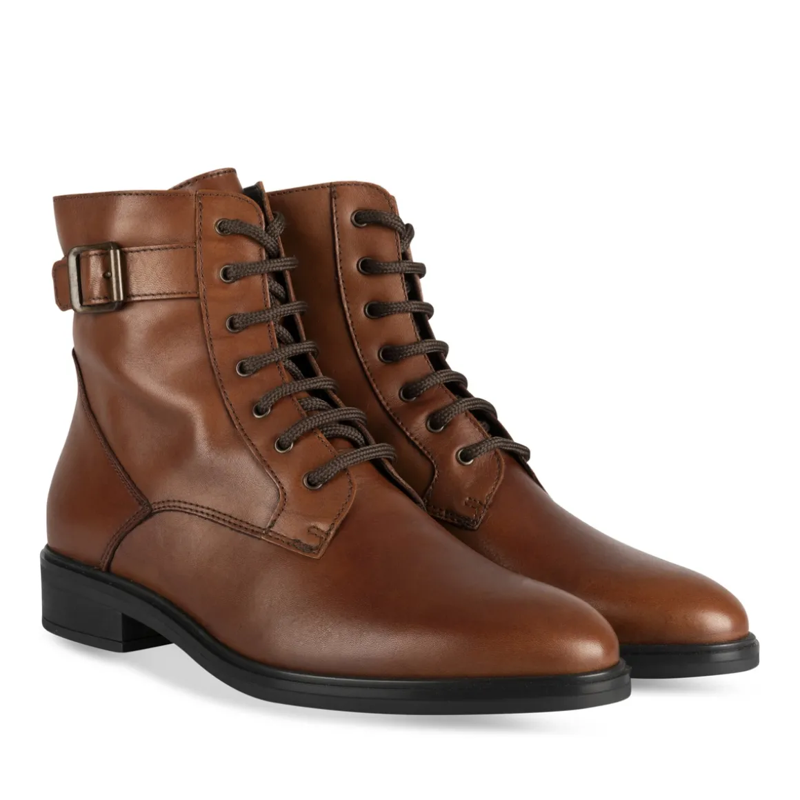 Enkellaarzen KASTANJEBRUIN