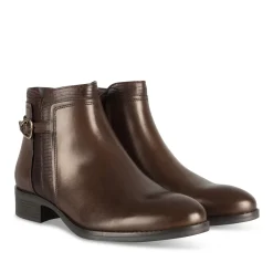 Enkellaarzen KASTANJEBRUIN PIERRE CARDIN