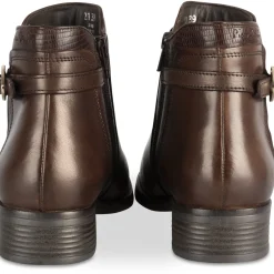 Enkellaarzen KASTANJEBRUIN PIERRE CARDIN