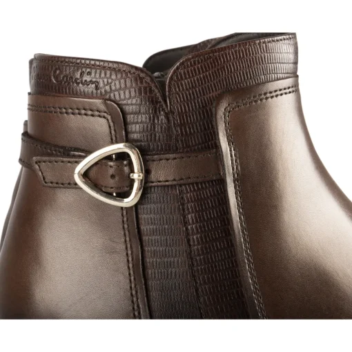 Enkellaarzen KASTANJEBRUIN PIERRE CARDIN