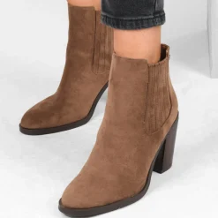Enkellaarzen TAUPE