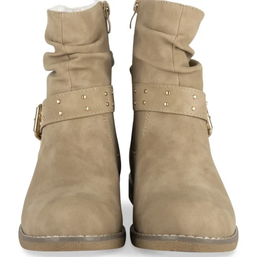 Enkellaarzen TAUPE