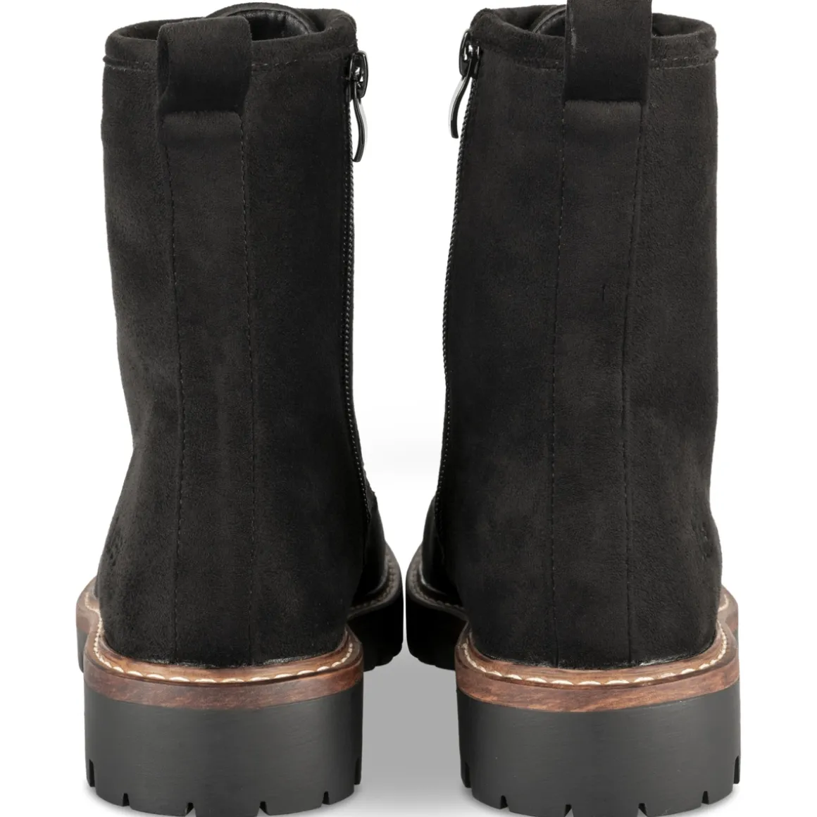 Enkellaarzen ZWART LEE