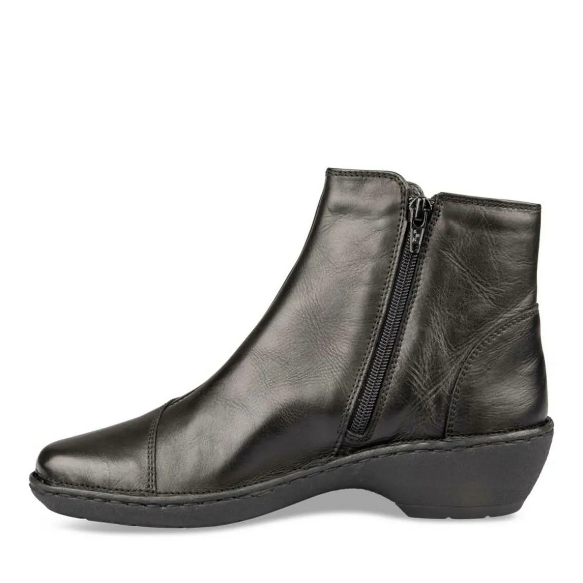 Enkellaarzen ZWART NEOSOFT DAMES LEER