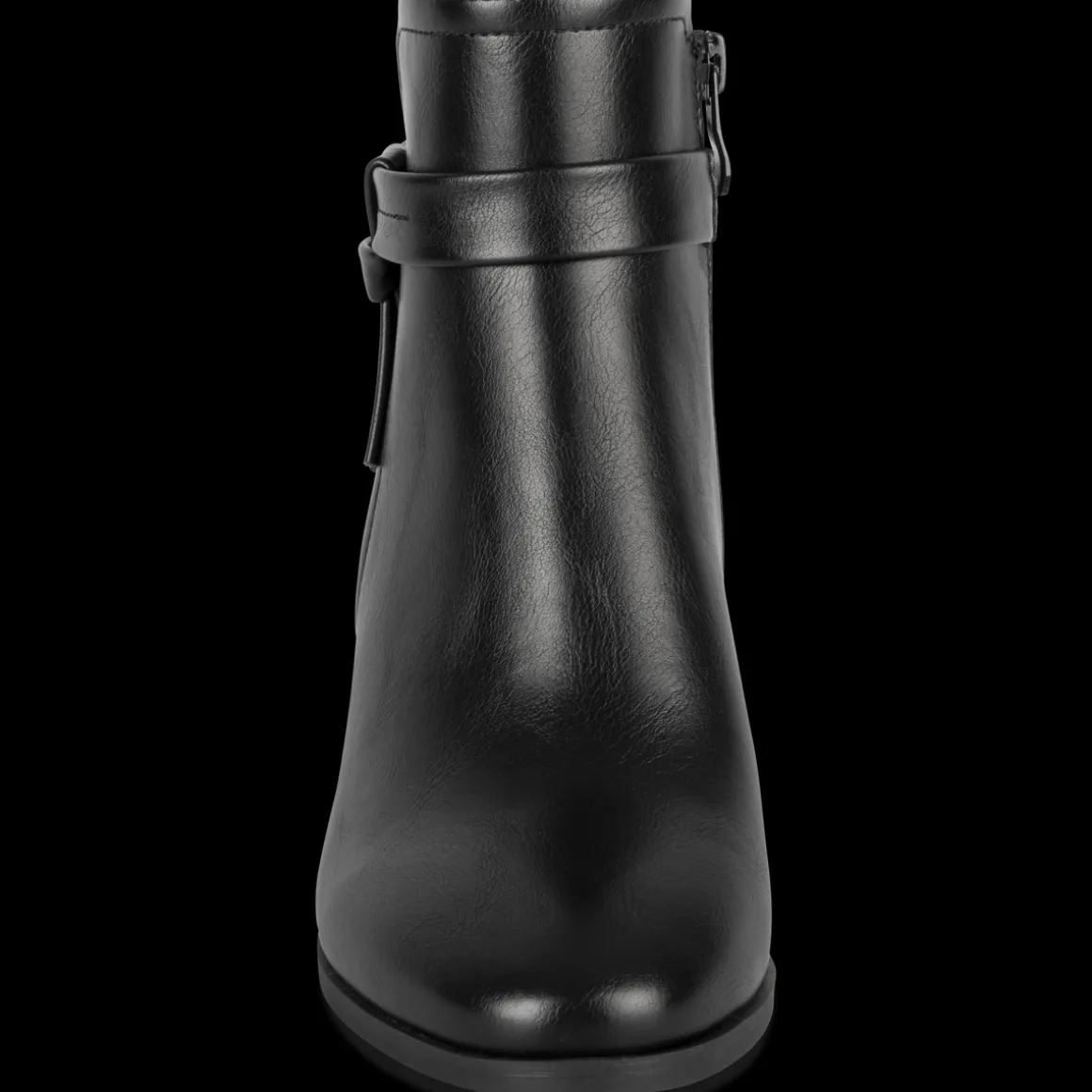 Enkellaarzen ZWART SINEQUANONE