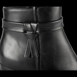 Enkellaarzen ZWART SINEQUANONE