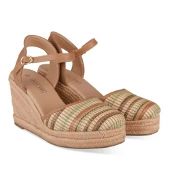 Espadrilles KASTANJEBRUIN