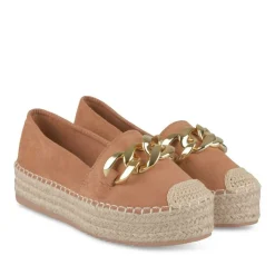Espadrilles KASTANJEBRUIN