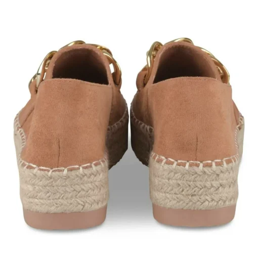 Espadrilles KASTANJEBRUIN