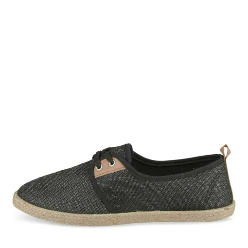 Espadrilles ZWART