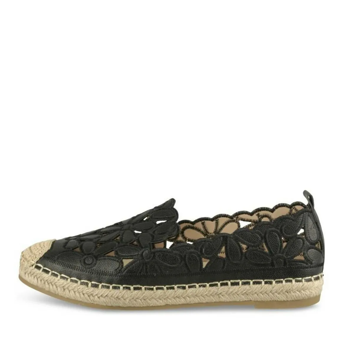 Espadrilles ZWART