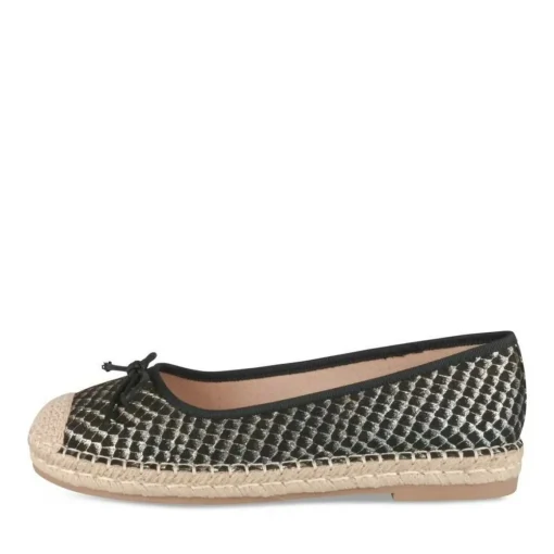 Espadrilles ZWART
