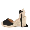 Espadrilles ZWART