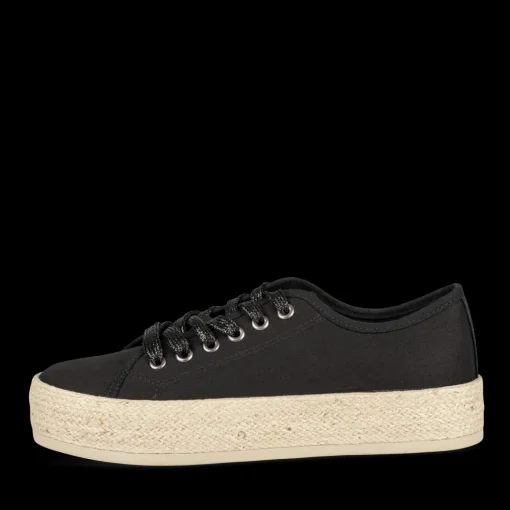 Espadrilles ZWART