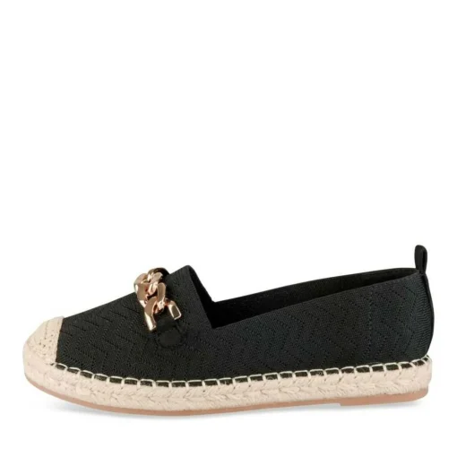 Espadrilles ZWART