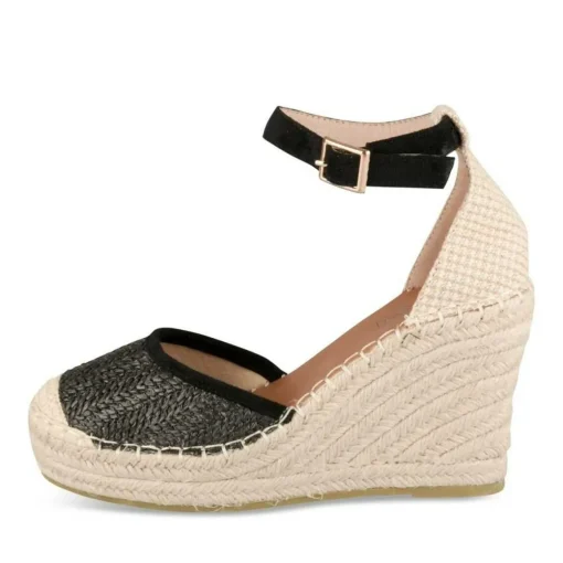 Espadrilles ZWART