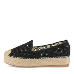 Espadrilles ZWART