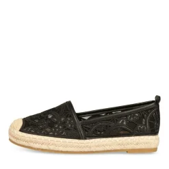 Espadrilles ZWART