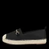 Espadrilles ZWART